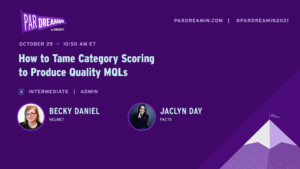How to Tame Category Scoring to Produce Quality MQLs